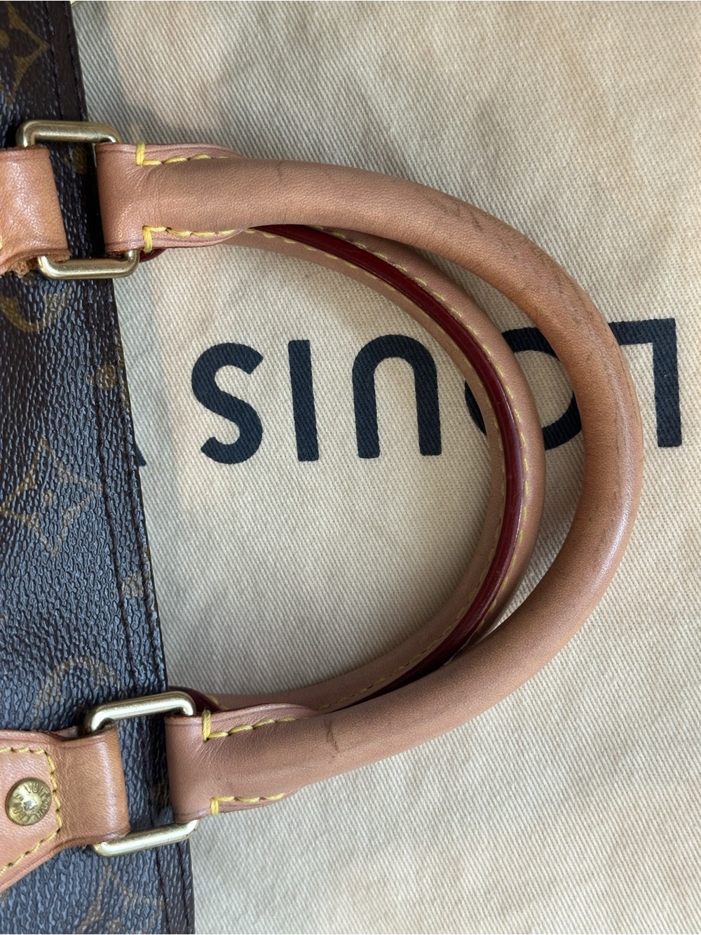 Louis Vuitton Brown Monogram Speedy Bandouliere 25 - Picture 8 of 16